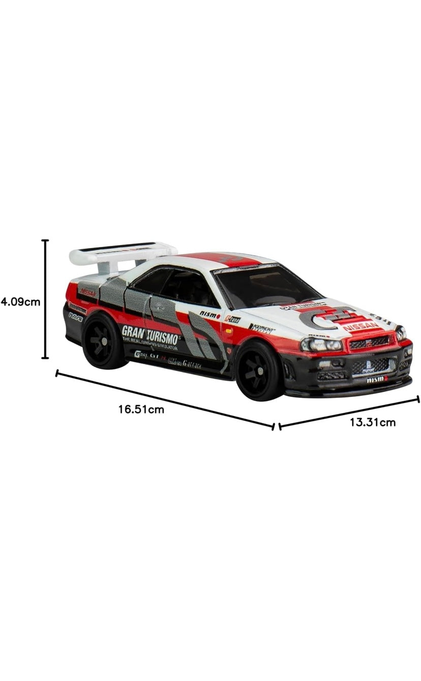 Nissan Skyline GTR Toy Car, Gran Turismo, 1:64 Scale, Metal Premium