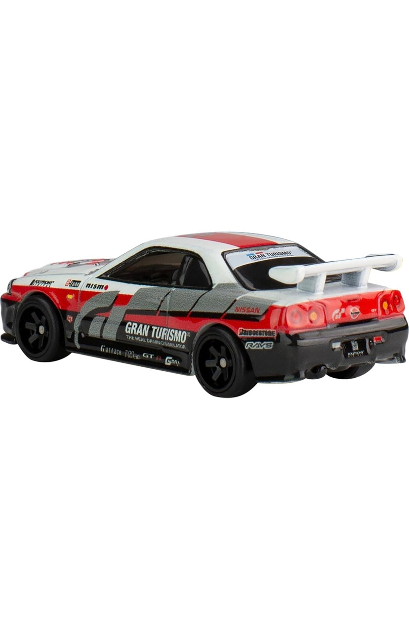 Nissan Skyline GTR Toy Car, Gran Turismo, 1:64 Scale, Metal Premium