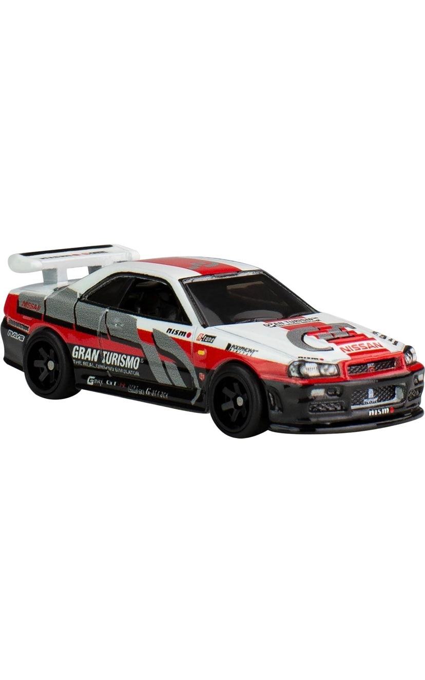 Nissan Skyline GTR Toy Car, Gran Turismo, 1:64 Scale, Metal Premium