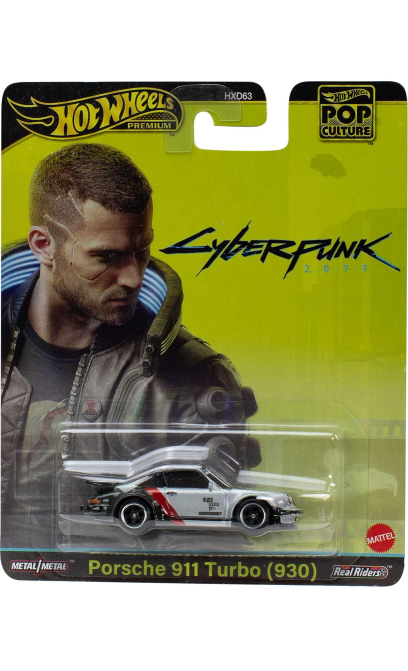 Hot Wheels Collector Vehicle Collection Porsche 911 Turbo 930, White